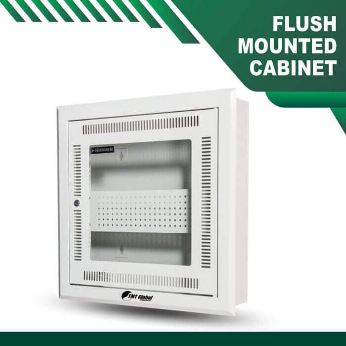 12U Cabinet ONU Flush Mounted 600x150mm