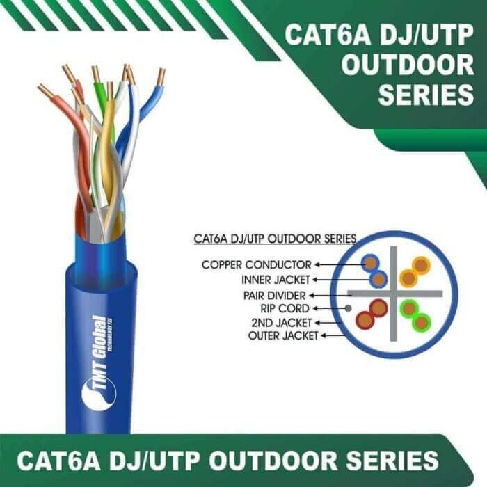 23AWG 4PAIR CAT6A DJ/UTP CABLE 305M