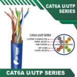 Cat6a 23awg 4 twisted pair U-UTP Network Cable 23AWG 4PAIR CAT6A U/UTP CABLE 305M 23AWG 4PAIR CAT6A U/UTP CABLE 305M tmt-4060Cat6a 23awg 4 twisted pair U-UTP Network Cable Cat6a 23awg 4 twisted pair U-UTP Network Cable 305m LSZH Cat6a 23awg 4 twisted pair U-UTP Network 305m PVC