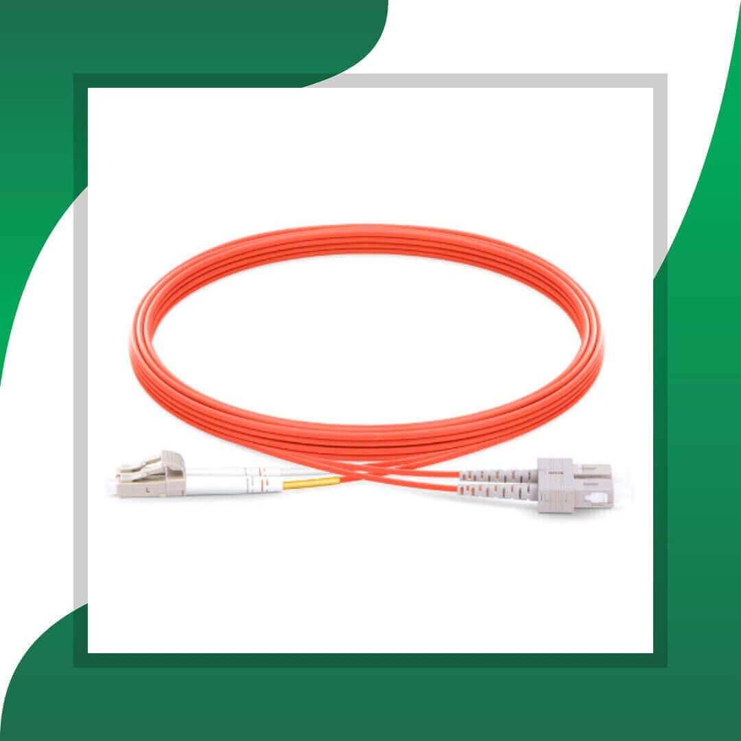 OM2 Fiber Optic Patch Cord Fiber Optic Patch Cord Multi Mode SC-SC-UPC Duplex LSZH OM2