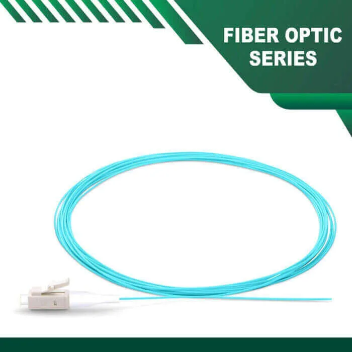 Fiber Pigtail OM3 Multi Mode LC-UPC Connector LSZH 1m Fiber Pigtail OM3 Multimode SC-UPC Connector LSZH 1m