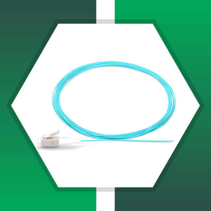 Fiber Pigtail OM3 Multi Mode SC-UPC Connector LSZH 1m