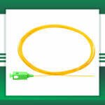 Fiber Pigtail Single Mode SC-APC Connector LSZH 1m