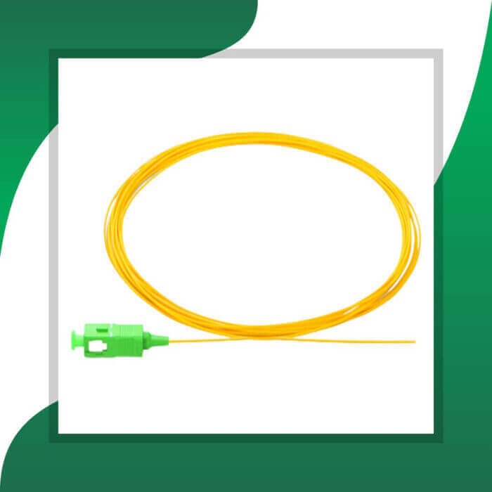 Fiber Pigtail Single Mode SC-APC Connector LSZH 1m