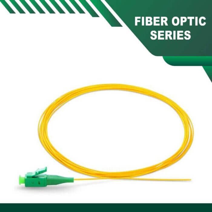 Fiber Pigtail Single Mode LC-APC Connector LSZH 1m