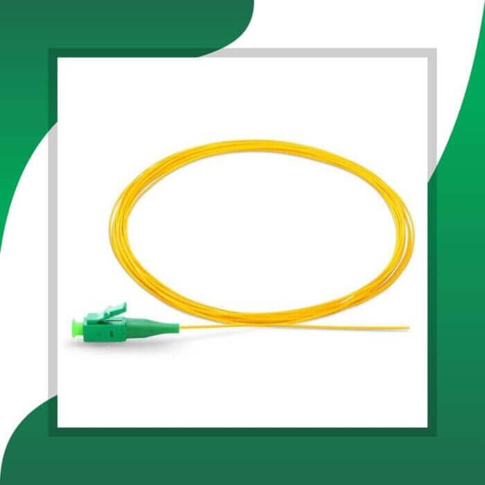 Fiber Pigtail Single Mode LC-APC Connector LSZH 1m