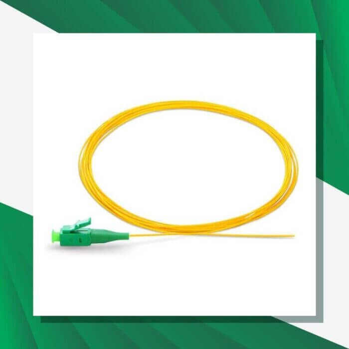 Fiber Pigtail Single Mode LC-APC Connector LSZH 1m
