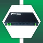 Fiber Optic Splitter LC-APC Rack Mounted 2X6