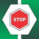Gate Barrier Stop sign Board