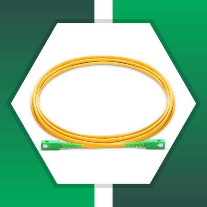 Fiber Optic Patch Cord Single Mode SC-SC-APC simplex LSZH