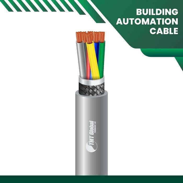 16 awg door lock cable Shielded 6 core 305m 16 awg power cable Shielded 6 core 305m TMT-0616