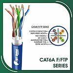 Cat6a Network Cable 23awg blue F-FTP LSZH 305m